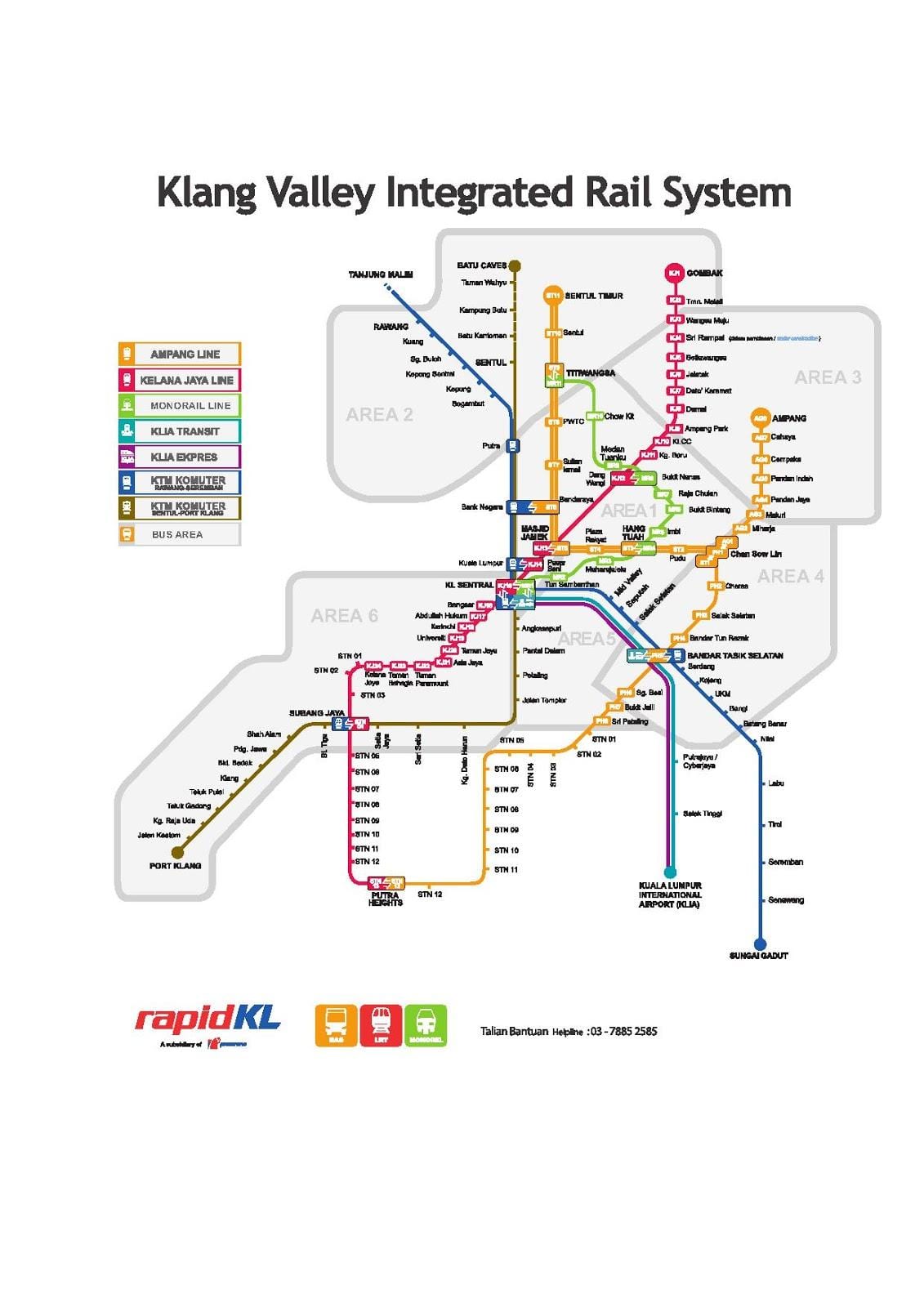 myrapid lrt નકશો