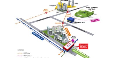Jelatek lrt સ્ટેશન નકશો