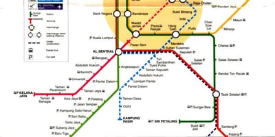 સ્ટાર લાઇન lrt નકશો
