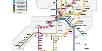 Myrapid lrt નકશો
