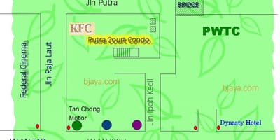 Pwtc કુઆલા લુમ્પુર નકશો